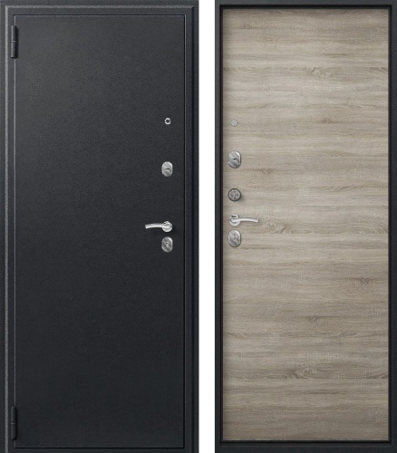 Центурион SEZAM О-11 Черный сатин - Дуб светлый Центурион SEZAM О-11 Черный сатин - Дуб светлый